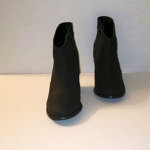 Restricted black ankle boots size 7